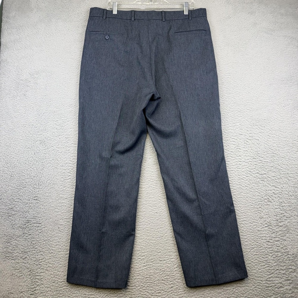 Vintage Levis Action Slacks Pants Mens 36x29 Gray Dress Trousers Classic 80s USA - Picture 4 of 13